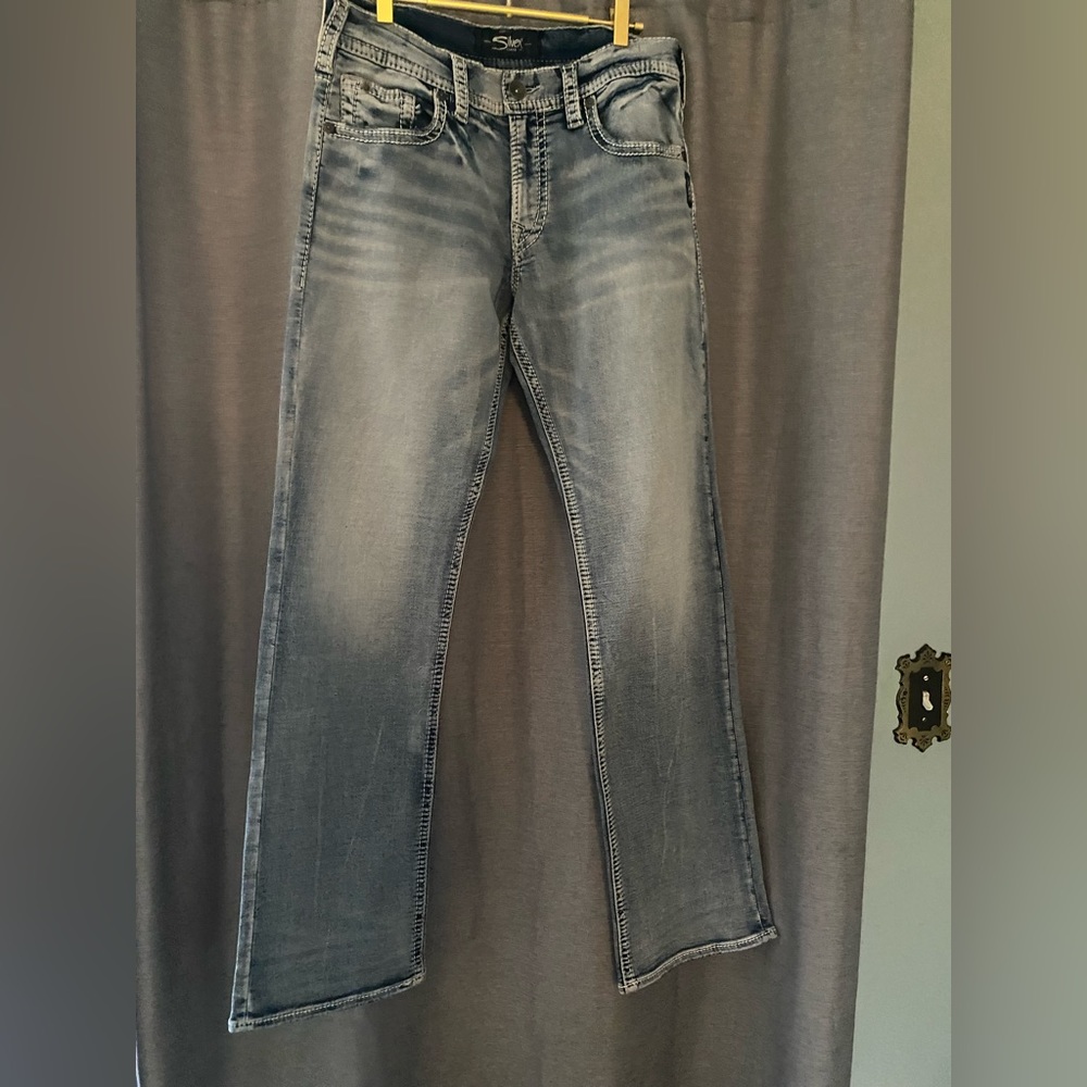 Men’s Silver Zac Jeans